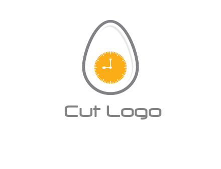 clock in the egg logo