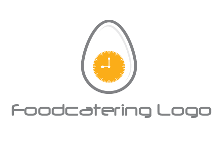 clock in the egg logo