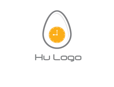 clock in the egg logo