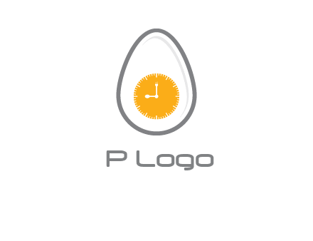 clock in the egg logo