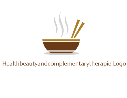 bowl and chopsticks logo