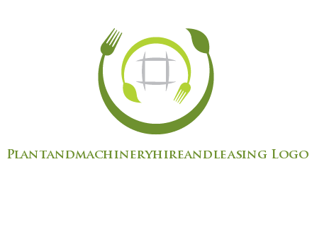 leaf and fork logo