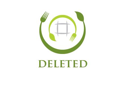 leaf and fork logo