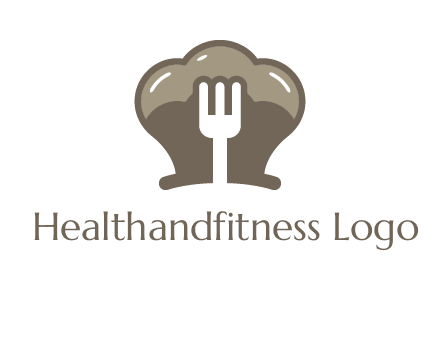 fork in chef hat logo