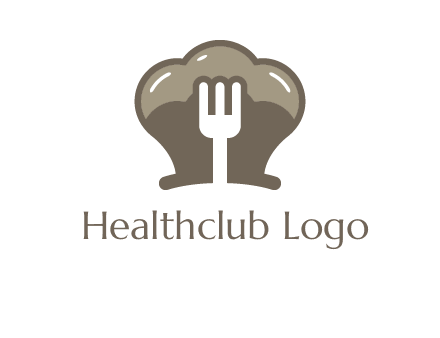 fork in chef hat logo