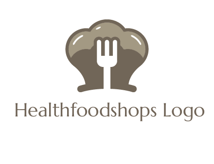 fork in chef hat logo