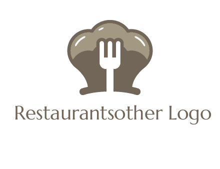 fork in chef hat logo