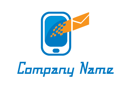 mails out of mobile logo