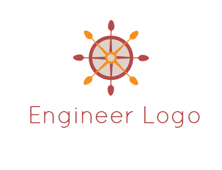 ship's wheel logo