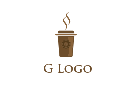 disposable coffee cup icon