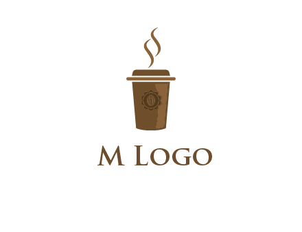 disposable coffee cup icon