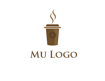 disposable coffee cup icon