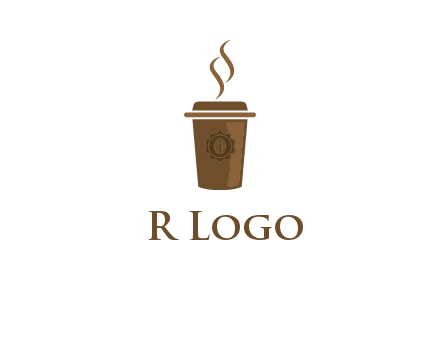 disposable coffee cup icon