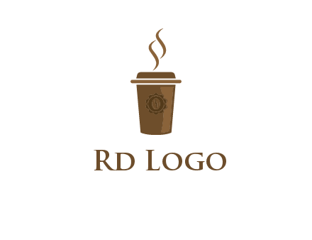 disposable coffee cup icon