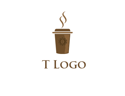 disposable coffee cup icon