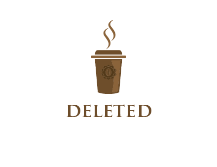 disposable coffee cup icon