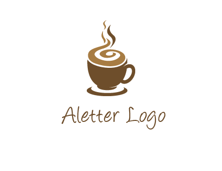 spiral coffee logo