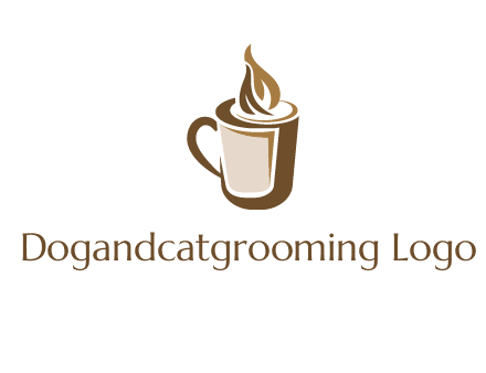 hot coffee mug logo