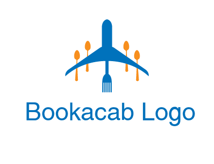 fork spoon plane travel & hospitality logo