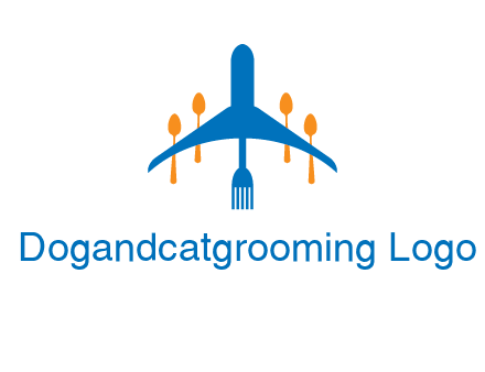 fork spoon plane travel & hospitality logo