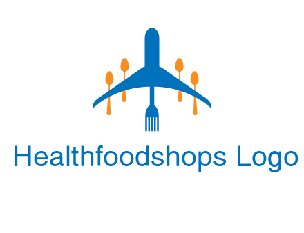 fork spoon plane travel & hospitality logo