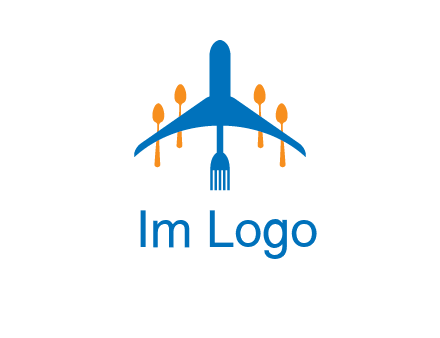 fork spoon plane travel & hospitality logo