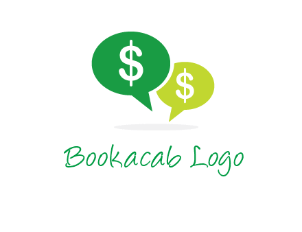 dollar sign in speech bubble icon