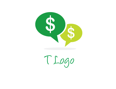 dollar sign in speech bubble icon