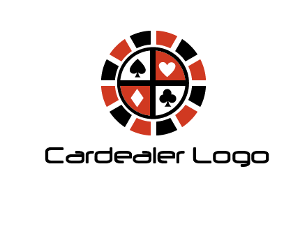 poker chips logo