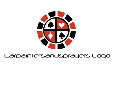 poker chips logo