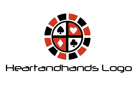 poker chips logo