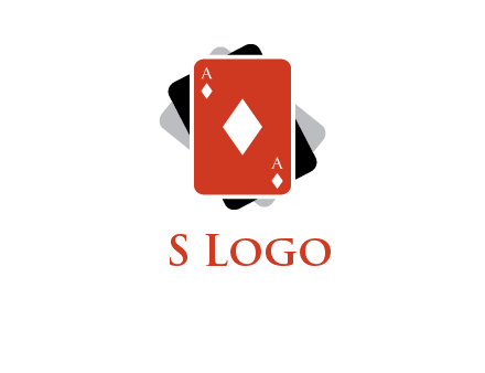 ace card of diamonds logo