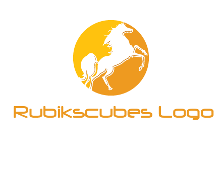 horse in a circle logo