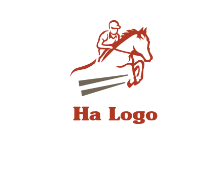 equestrian horse logo