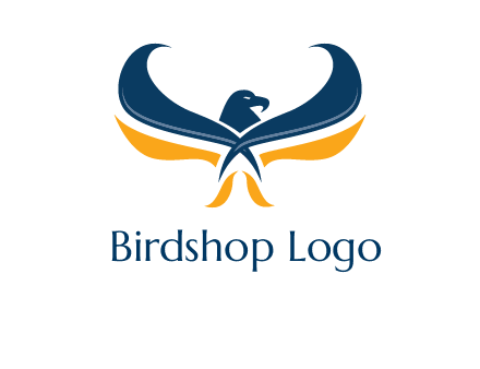 abstract eagle logo