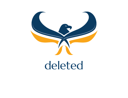 abstract eagle logo