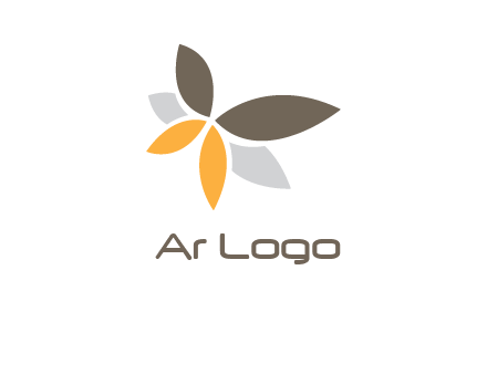 butterfly flower logo