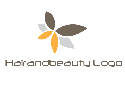 butterfly flower logo