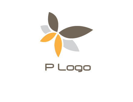 butterfly flower logo