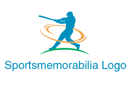 batsman sports logo