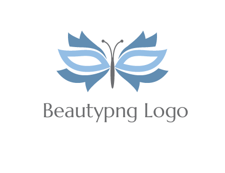 butterfly mask logo