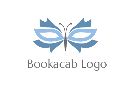 butterfly mask logo