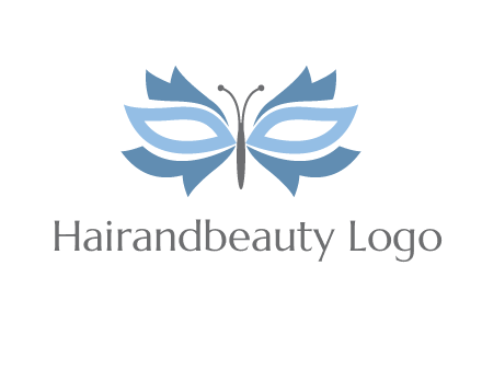 butterfly mask logo