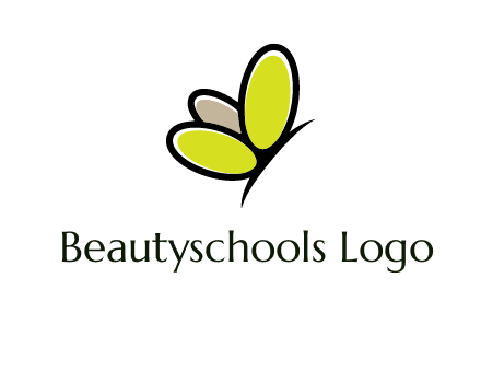 nails butterfly logo