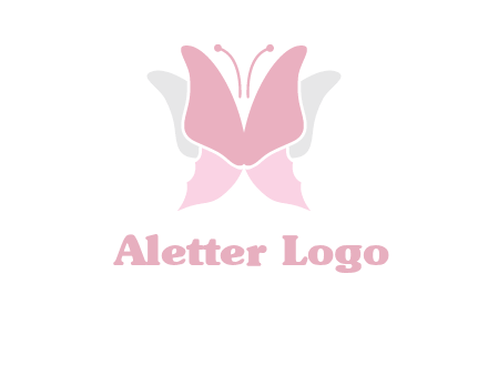 abstract butterfly logo