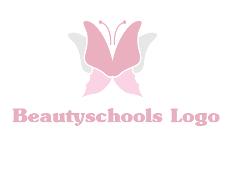 abstract butterfly logo