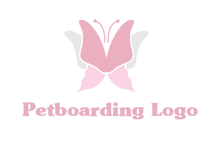 abstract butterfly logo