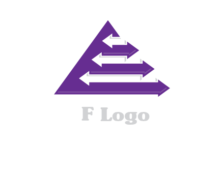 arrows pyramid logo