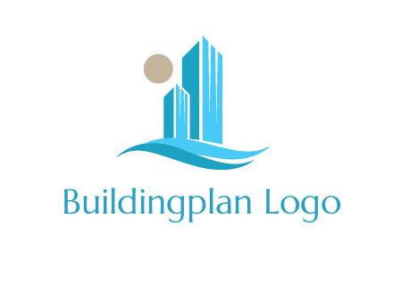 wave building logo