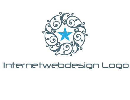 ornamental star logo